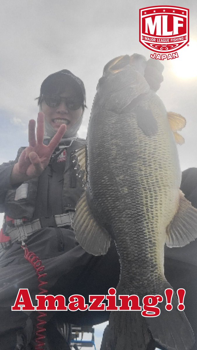 MLF_Japan's tweet photo. MLF Japan Biwako BMC Pro Series STAGE 1 #BASSBASE CUP
アクションカメラに収められた、3.5kg以上のビッグバス・ヒットシーンコレクション!
#本田紘貴 選手 3,975g
https://t.co/KlIYr4lNun https://t.co/Z02uBzsjJw