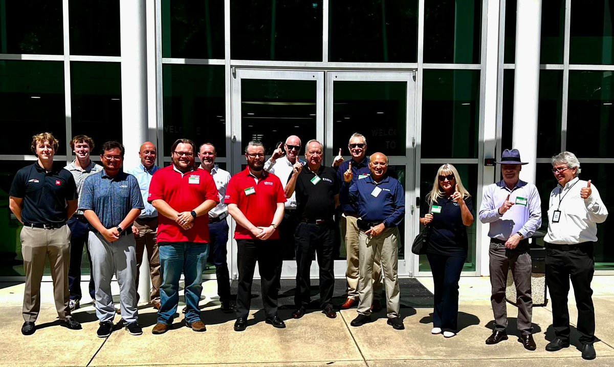 Fastechllc's tweet photo. Fastech CEO Alan Pearce is in North Carolina this week for the Motorsport Industry Association Business Development Visit connecting with leaders shaping the future of motorsport engineering. Faster development, lighter parts, complex geometries 
#AdditiveManufacture #Motorsport https://t.co/GqHjhHFP4N