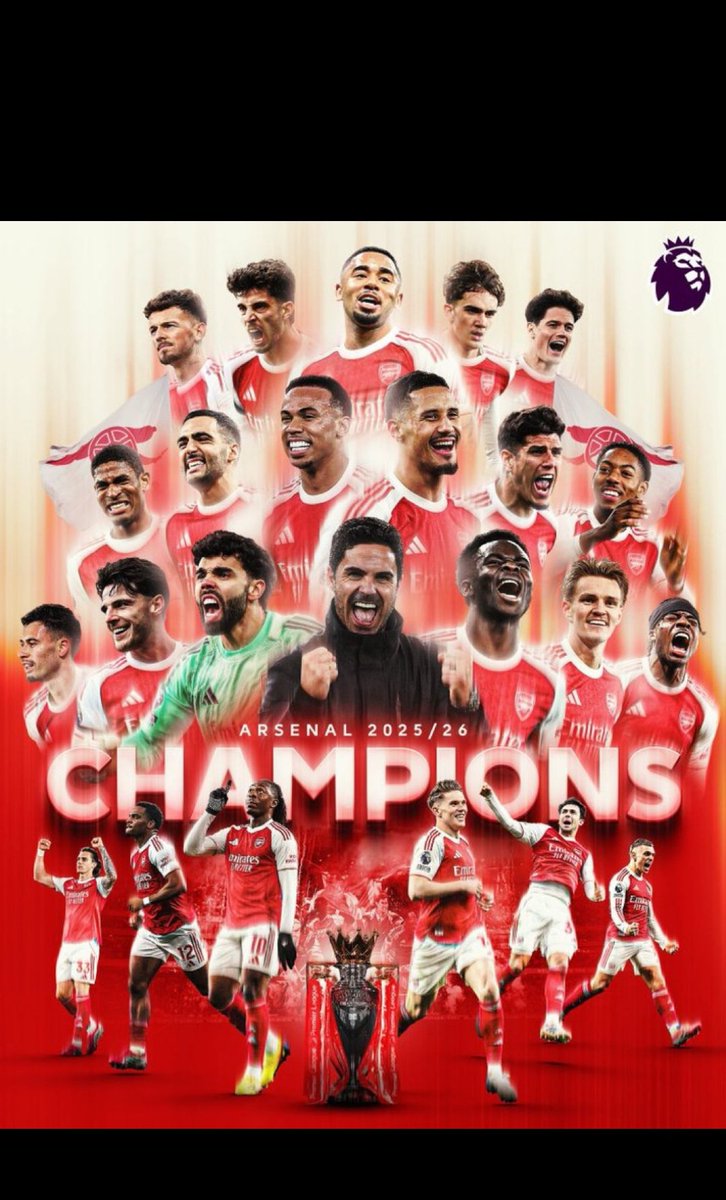 jamesrueben101's tweet photo. Premier League champion 🏆🏆🏆🏆 https://t.co/HWYcW19sms