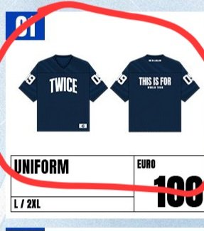 TWICE ユニフォーム XLサイズ 未開封 $_57.JPG?set_id=880000500F アイドル