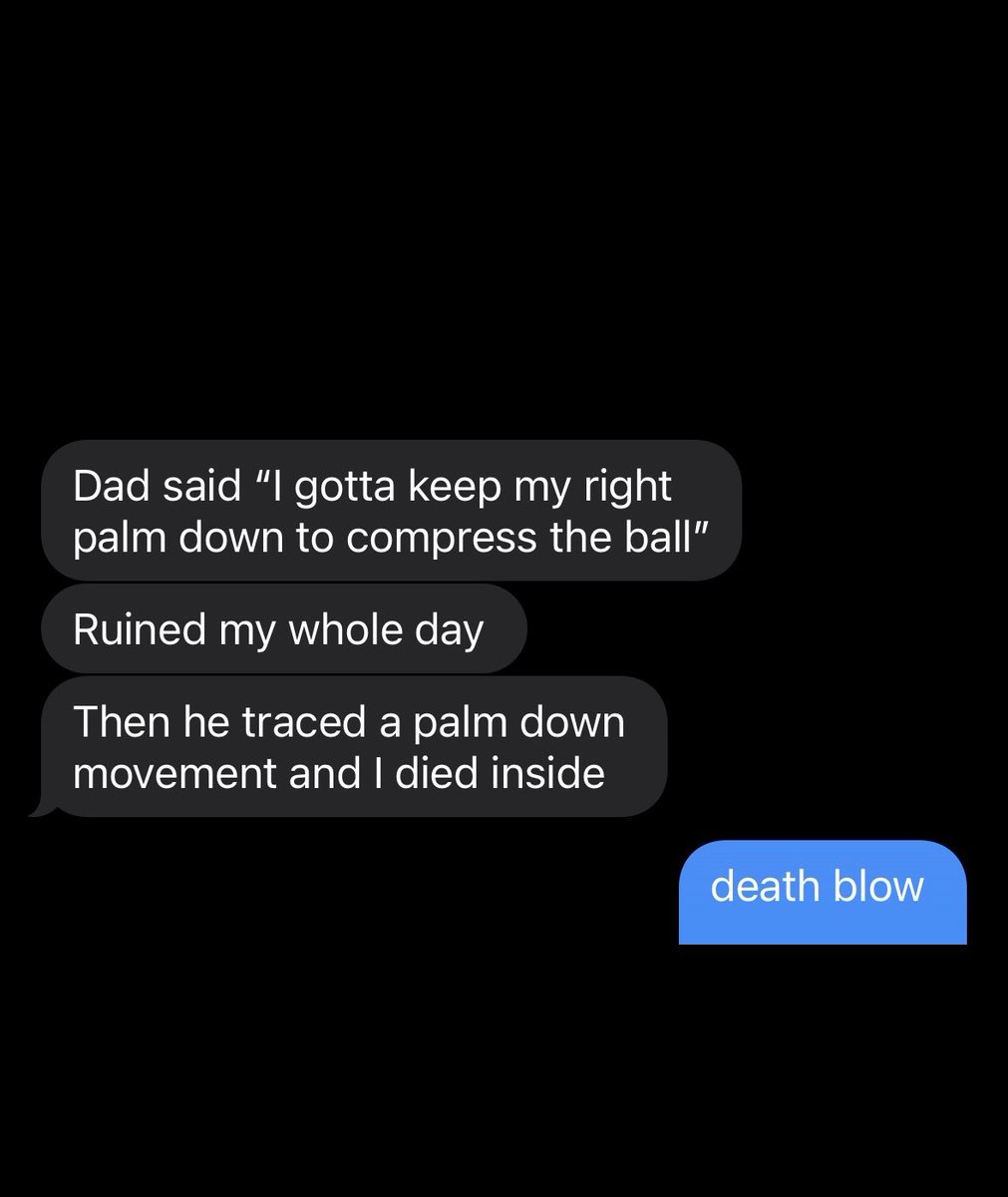 scratchskier's tweet photo. tag a homie that thinks there is a magical force that compresses the ball 

the compressor golf ppl equivalent is like saying making 3 pointer off the backboard is better than a swish 

remember: you can just play paddleball instead, you don’t actually to have to this golf thing https://t.co/kJKItUBEAb