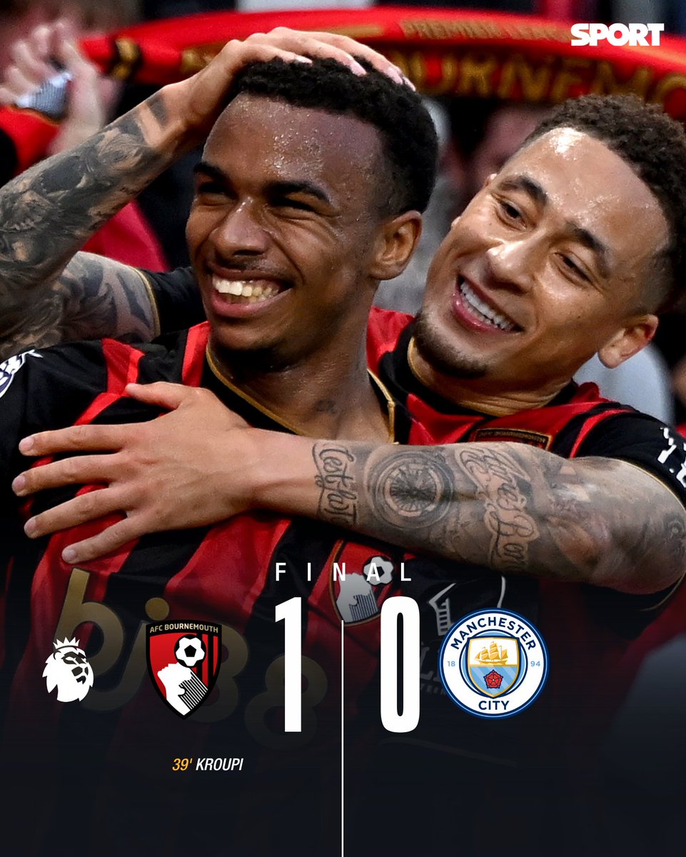 jpmoro85's tweet photo. Viendo el Bournemouth 1-1 Manchester City de hoy, entiendo por qué el Bournemouth lleva 18 partidos sin perder y por qué Iraola es un entrenador tan valorado.

Resultado engañoso (el Bournemouth ha sido mejor) donde el Arsenal sale beneficiado y se proclama campeón de la Premier. https://t.co/JH5XXIh4FK