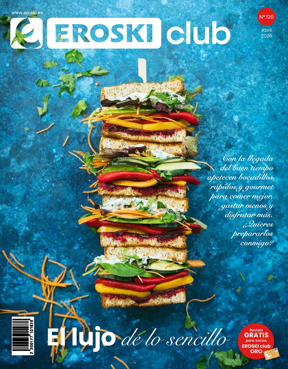 ainhoaom's tweet photo. Con la llegada del buen tiempo, el cuerpo pide menos cocina y más aire libre. ☀️🥗

Por eso, la Revista EROSKI club de este mes es pura inspiración. 

¡Consúltala online!👇
 https://t.co/4Ev4QnlGHY

#SomosEROSKI https://t.co/Rl9amI7IeW