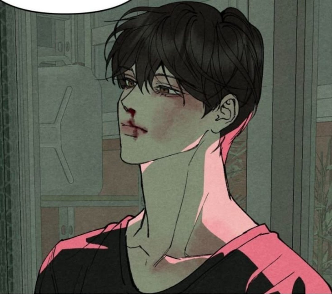 nounouhwa's tweet photo. I just wanna say how well written his backstory is. How complex he is and how he is just someone who tries to survive in a world that was harsh on him since he was born. 
Yeonwu is someone who is broke , empty ,have abandoned issuess, and actually looking for a place he belong to https://t.co/ZacGAK9ZQi