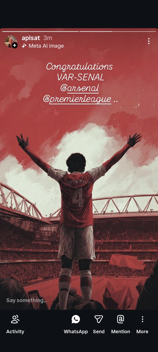 A_Pisat's tweet photo. Congratulations VARsenal @Arsenal @premierleague https://t.co/9ioa21D22A