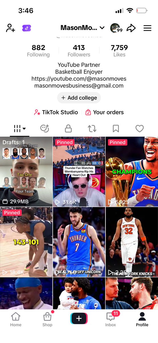 Mason 🏀📈 tweet media