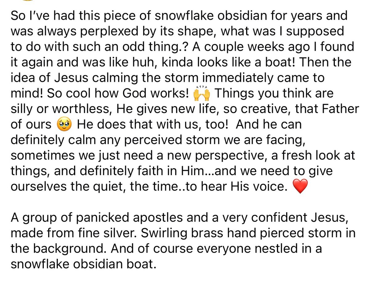copperbear29's tweet photo. He calms ALL the STORMS! All you have to do is TRUST in HIM 🙌🙌🙌 https://t.co/aDksBgJ2dX