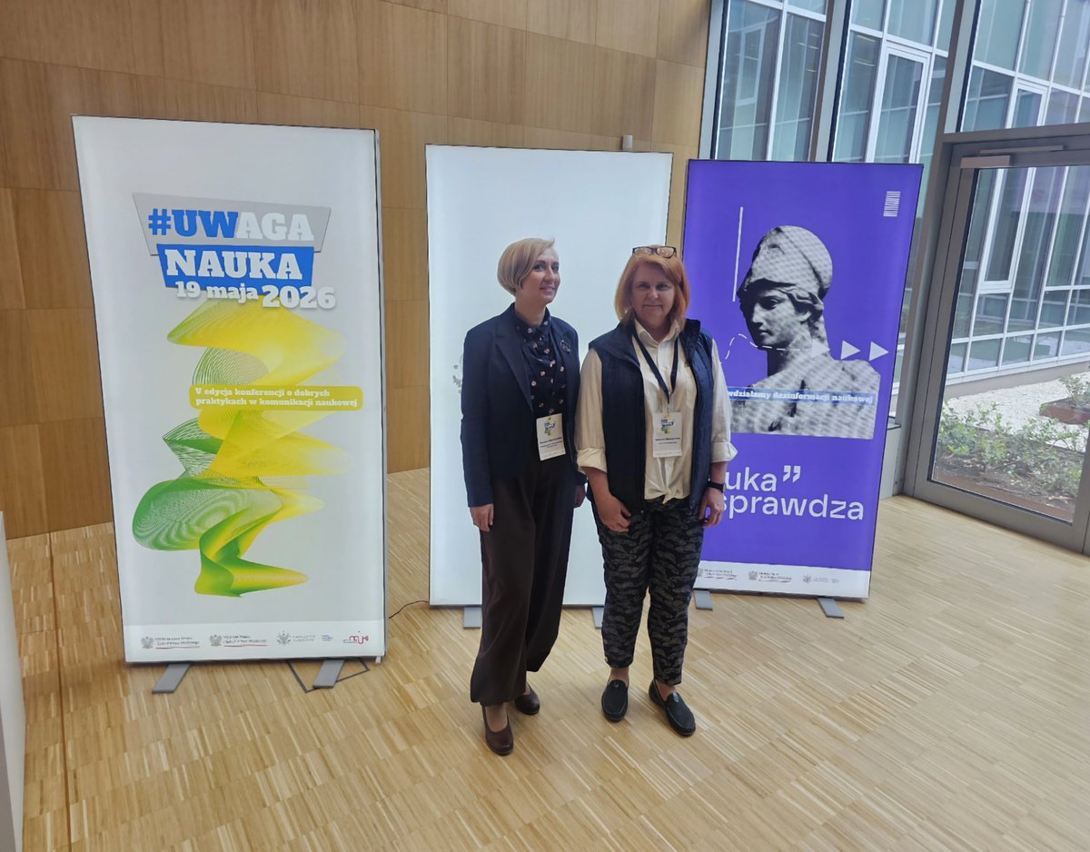mummy_research's tweet photo. 🎓 Representatives of the International Mummy Research Center Foundation took part in #UWagaNauka at the University of Warsaw.
The presence of @wyborcza_pl and @NewsweekPolska highlighted the importance of dialogue between science, media and society.
#ScienceCommunication https://t.co/wzJ6RpJzUt