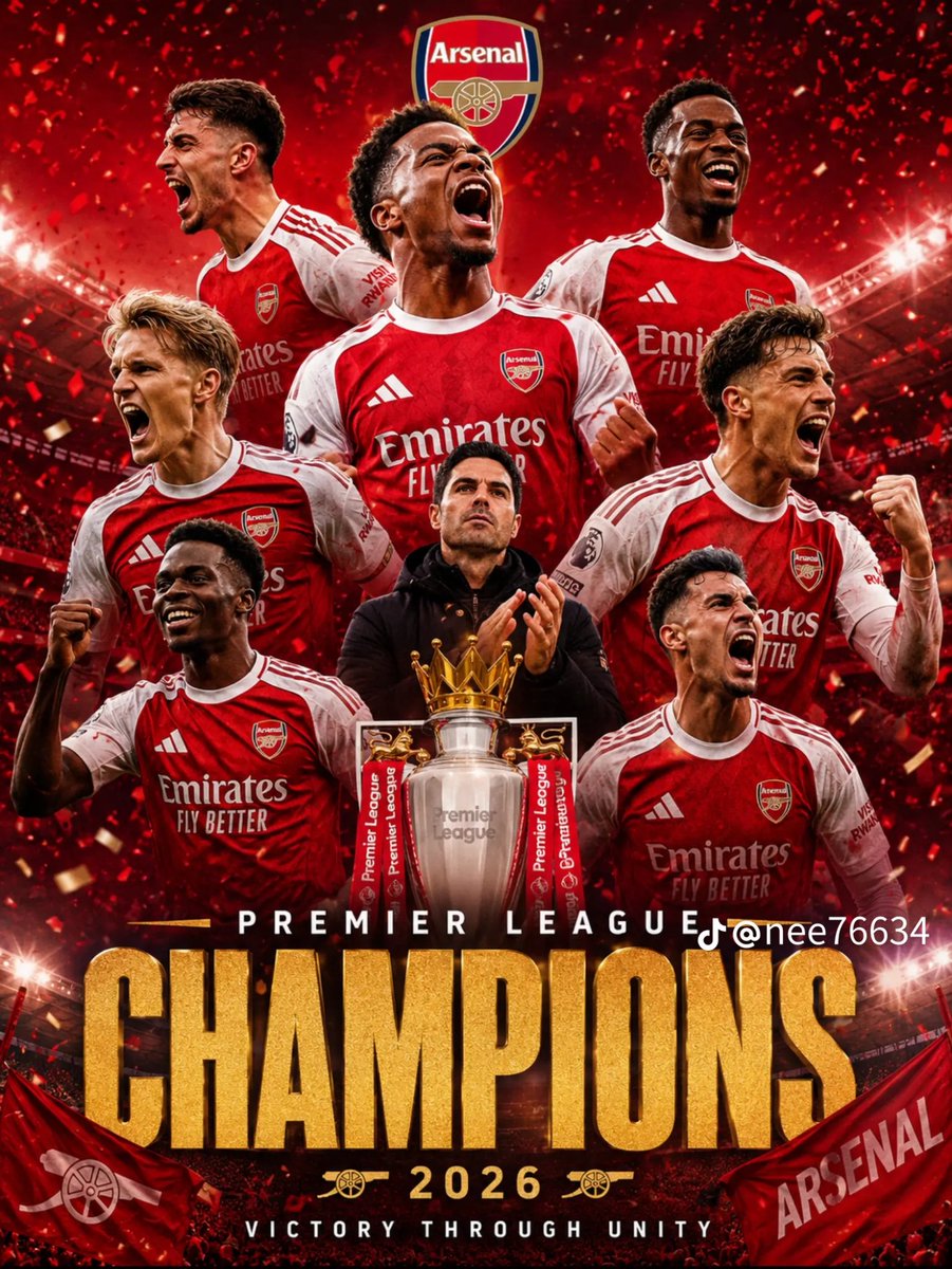 neutralisants's tweet photo. On nous a trollés pendant des années… aujourd’hui c’est nous qui regardons l’Angleterre depuis le sommet. ❤️🏆
CHAMPIONS D’ANGLETERRE.
North London est rouge.

#arsenal #premierleague #champion #2026 https://t.co/0sNb4NpGOe