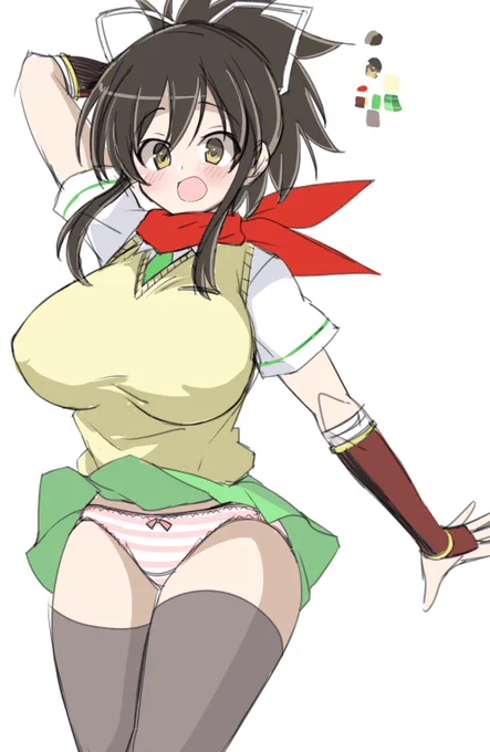 めっちゃ好きなキャラだけど意外とほぼ描いたことなかった飛鳥ちゃん描いてます