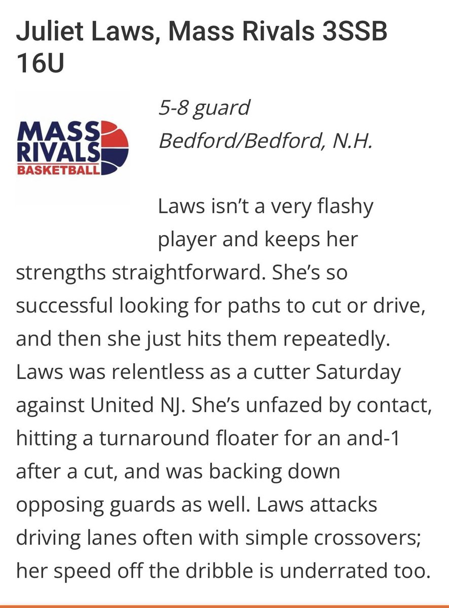 Bedford (NH) Girls Basketball tweet media