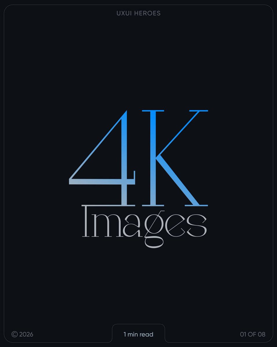 ApkoUIUX's tweet photo. 4K Images for UX/UI Heroes 🚀 https://t.co/vk8l0shmXv