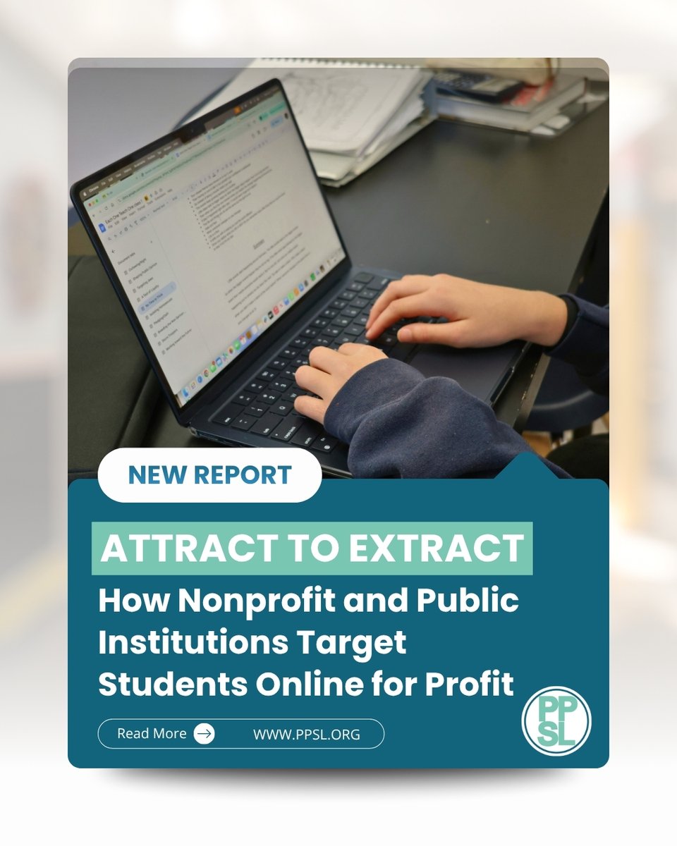 Project on Predatory Student Lending tweet media