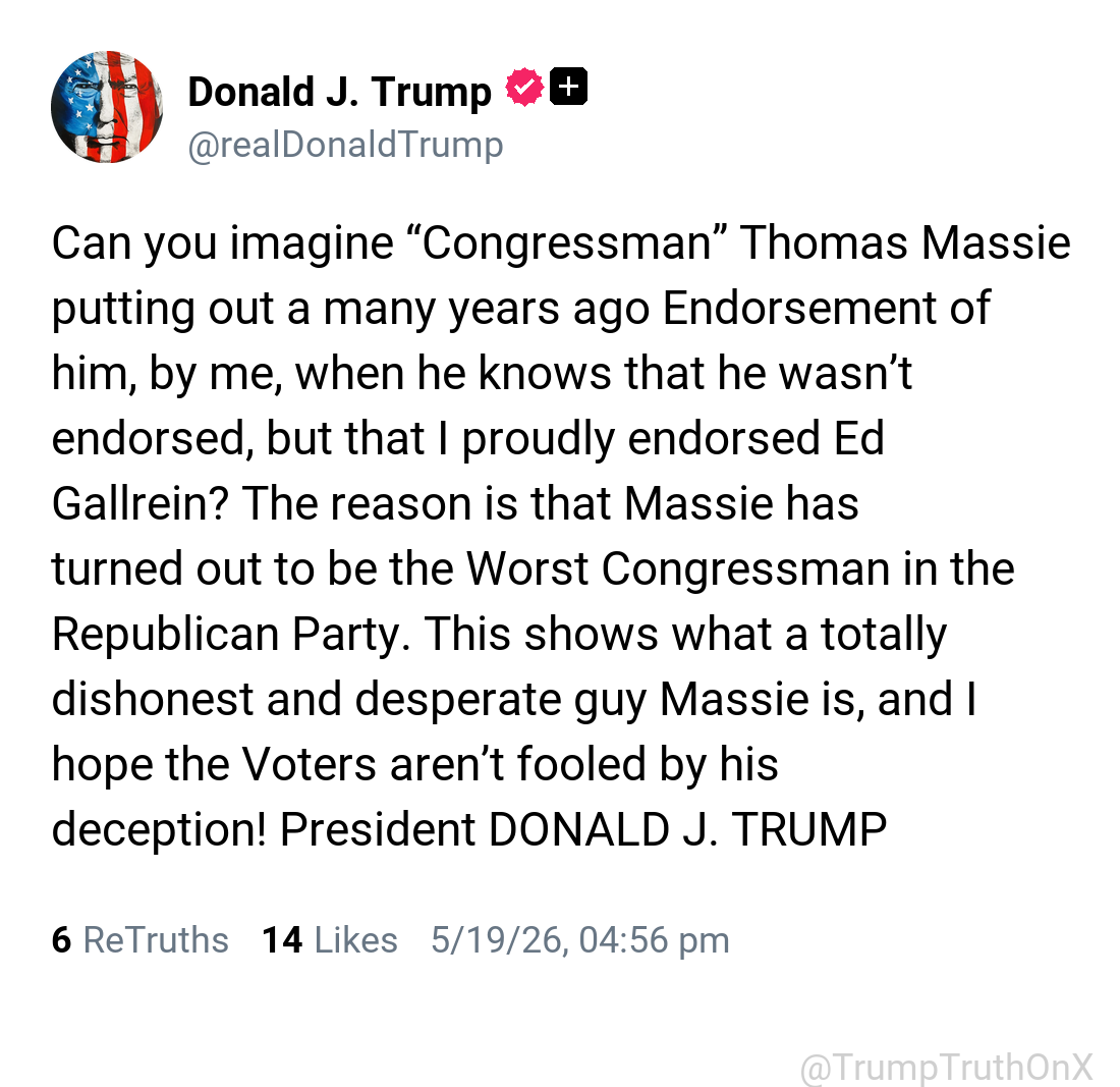 Commentary Donald J Trump Truth Social Posts On X tweet media