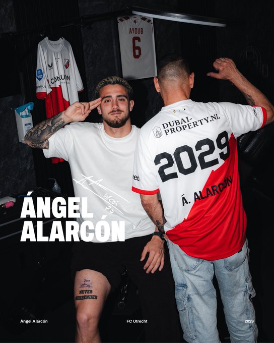 DTransferencias's tweet photo. Ángel Alárcon é reforço do Utrecht por 2 milhões de euros (50% do passe).
O extremo espanhol deixa o FC Porto e assina até Junho de 2029. https://t.co/y7g6envu9p