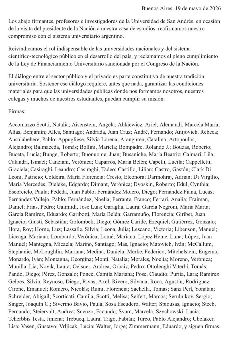 Arrepentidos de Milei tweet media
