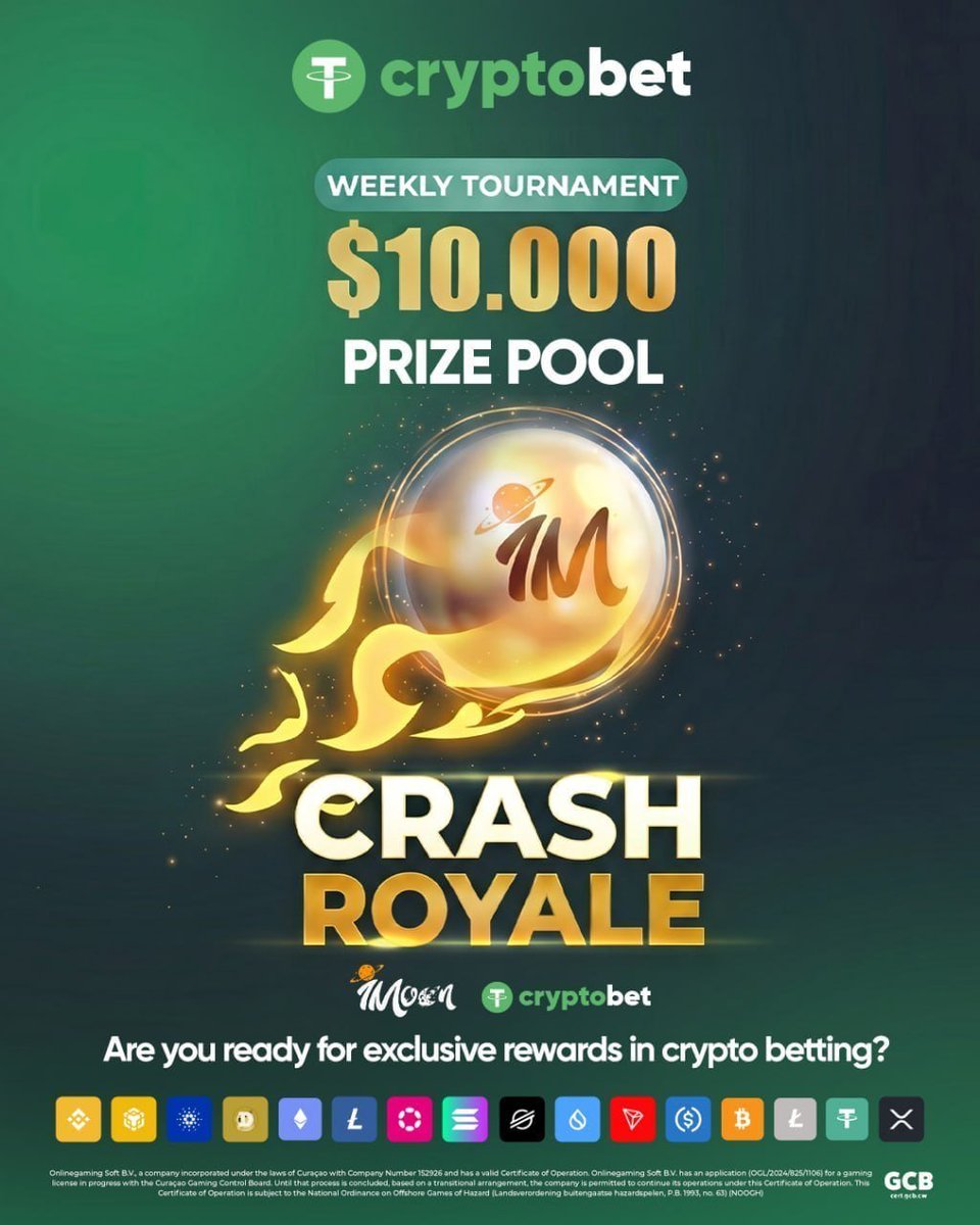 thingnumbertwo's tweet photo. 🚀 CRASH ROYALE HAFTALIK TURNUVASI BAŞLADI! 

Her round büyük kazanç için yeni bir şans! 

🎯 Dev haftalık ödüller
⚡ Yüksek tempolu crash heyecanı
🎮 Premium oyun deneyimi

#Cryptobet #SüperLigTescilEdilmesin Arsenal #MehmedFetihlerSultanı https://t.co/WAi0She2Mw