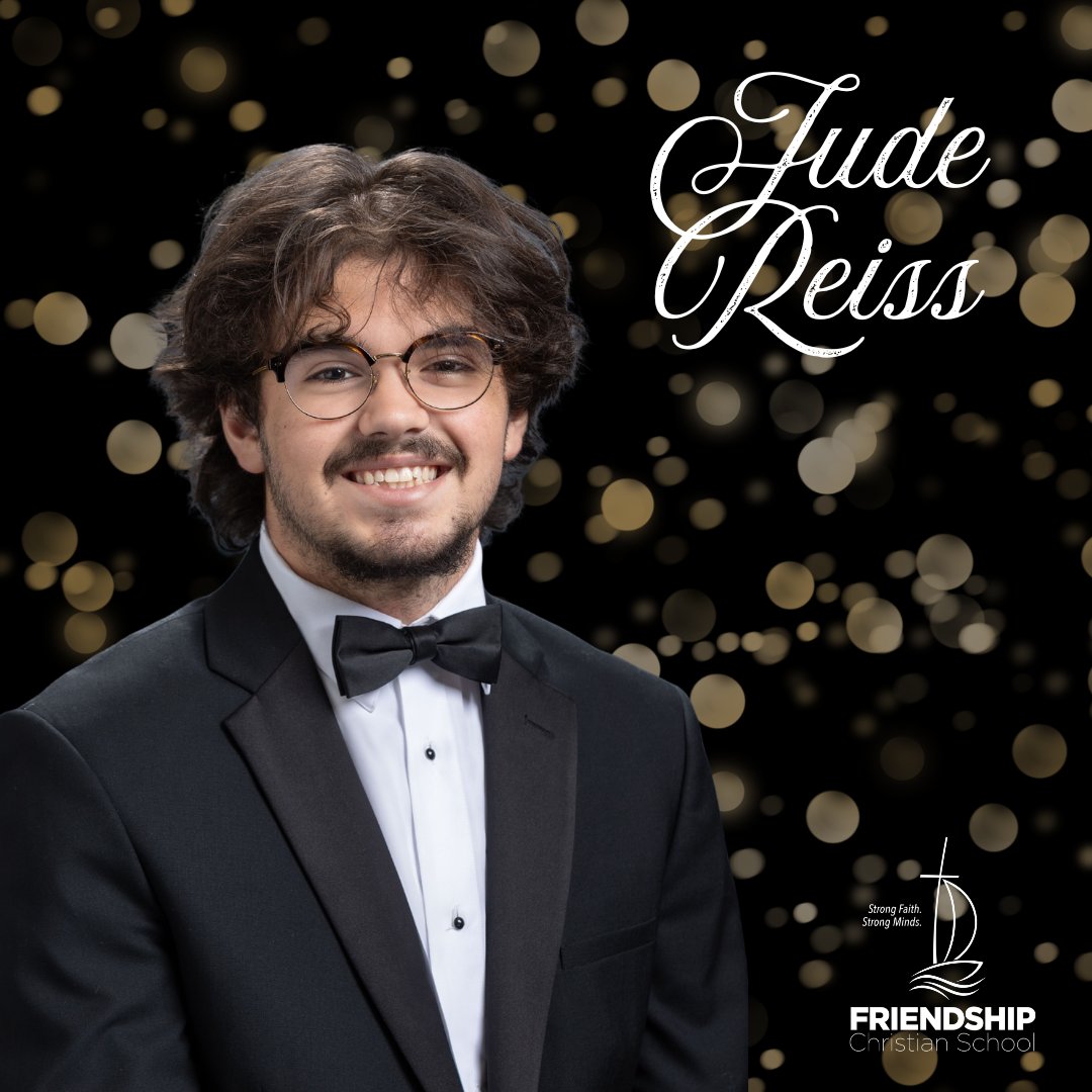 FCScommanders's tweet photo. Jude Weiss has attended FCS for 12 years. Following graduation, he plans to attend Trevecca Nazarene University to major in Commercial Music! Congratulations Jude!🎓 https://t.co/VkIWhk5AWJ
