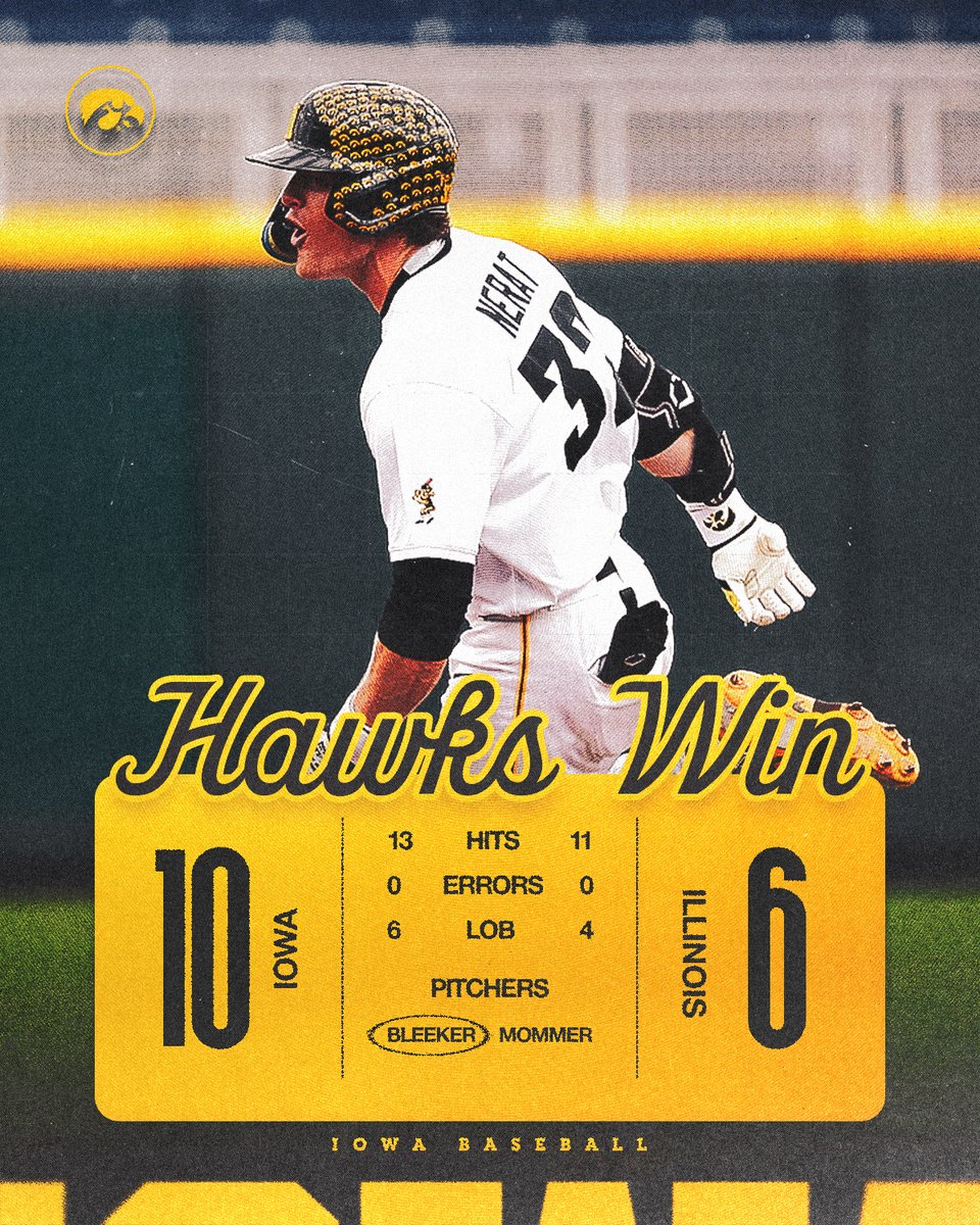 Iowa Baseball tweet media