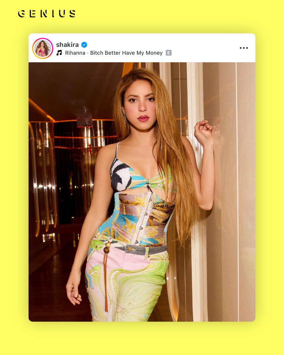 Genius tweet media