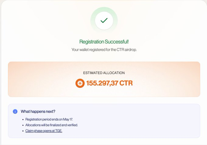 0xVang4ard's tweet photo. 🍋 @citrea_xyz airdrop registration is live 👀 $CTR

🔗 https://t.co/pGuPhhsMKj

Citrea is pushing a Bitcoin-native future focused on:
→ self-custody
→ privacy
→ Bitcoin capital markets
 aiming to expand how BTC interacts with real onchain usage.
let’s build the Bitcoin economy 🤝

#CTR #Citrea #Bitcoin #BTCFi #Airdrop #CryptoTwitter #Web3 #DeFi