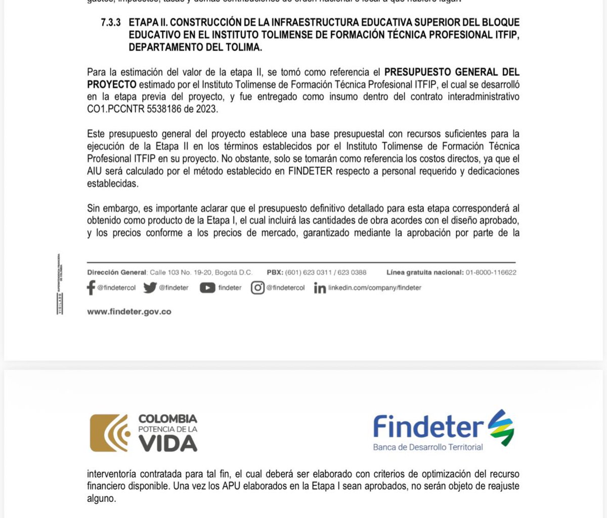 MinEducación tweet media