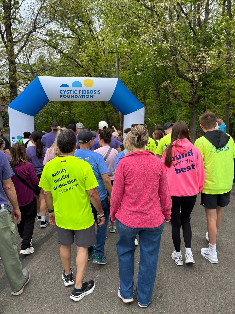 MascaroConst's tweet photo. Mascaro has been stepping up to the plate &amp; putting in the miles by participating in three 5K walk/runs! Mascaro employees put in the steps to help raise funds &amp; generate awareness for Adventures in Training With A Purpose, PA Construction Hike for Hope, and Great Strides for CF. https://t.co/gArEijW4x4
