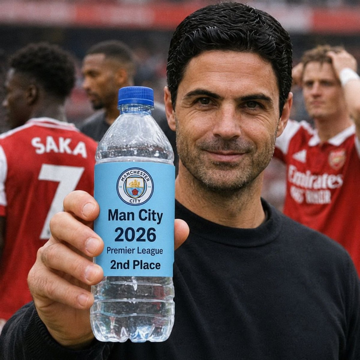 rickluk's tweet photo. #Arsenal #PremierLeagueChampions #2026

#Arteta #ManCity #Gunners #Champions https://t.co/Pu13lzqMPn