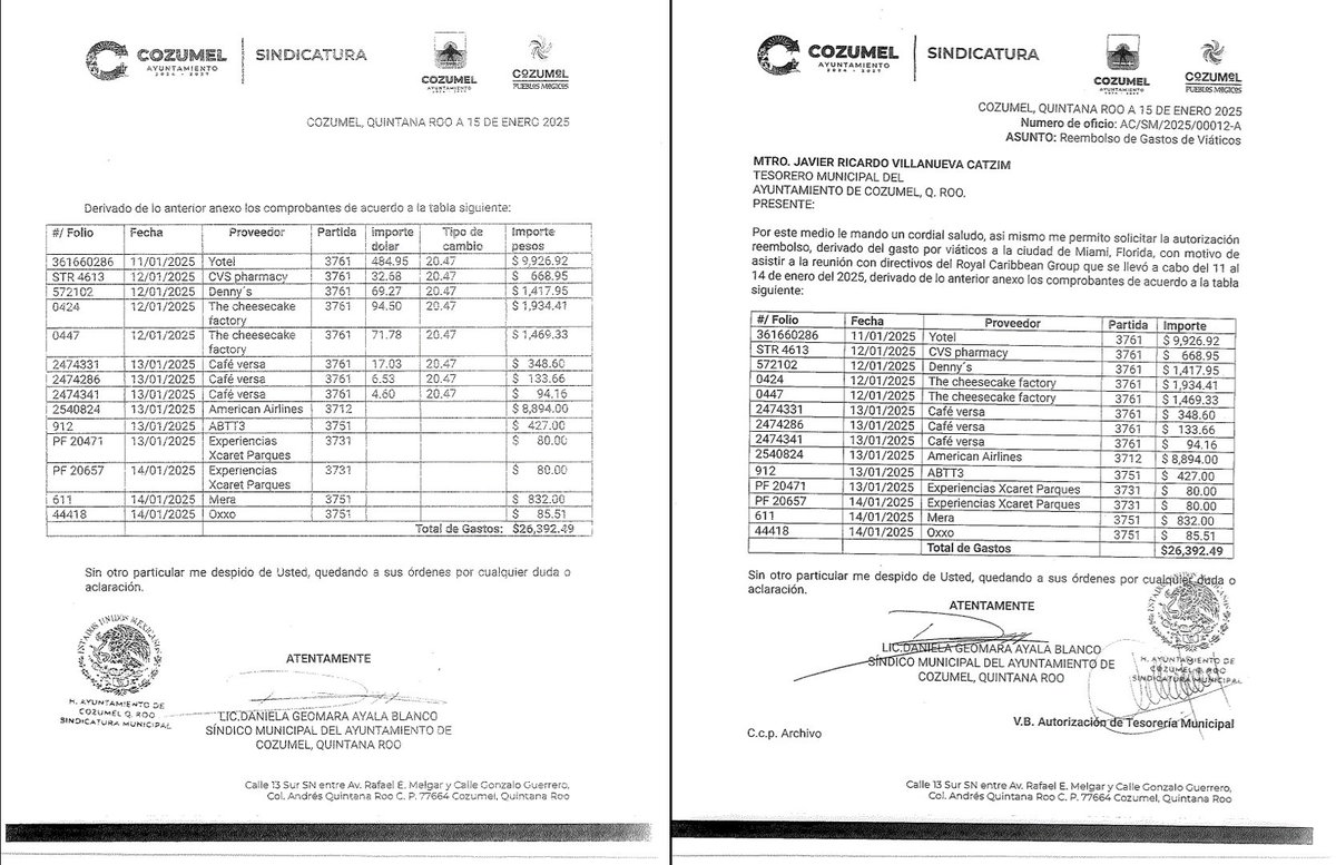 jorgegogdl's tweet photo. Y por cierto el proyecto Royal Caribbean de Majahual no es el único que se debe de cancelar, el de Cozumel en Playa Sol es igual de malo.

Pero el alcalde de Cozumel, José Luis Chacón anda de barbero gastando 26 mil pesos en viajes a Florida para ver a los de Royal Caribbean. https://t.co/TTUtfXLvRv