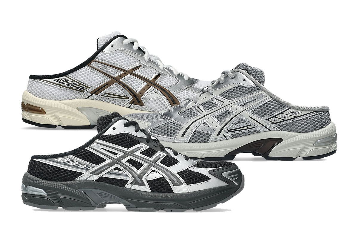 ASICS just released the GEL-1130 Mule. Three colorways available