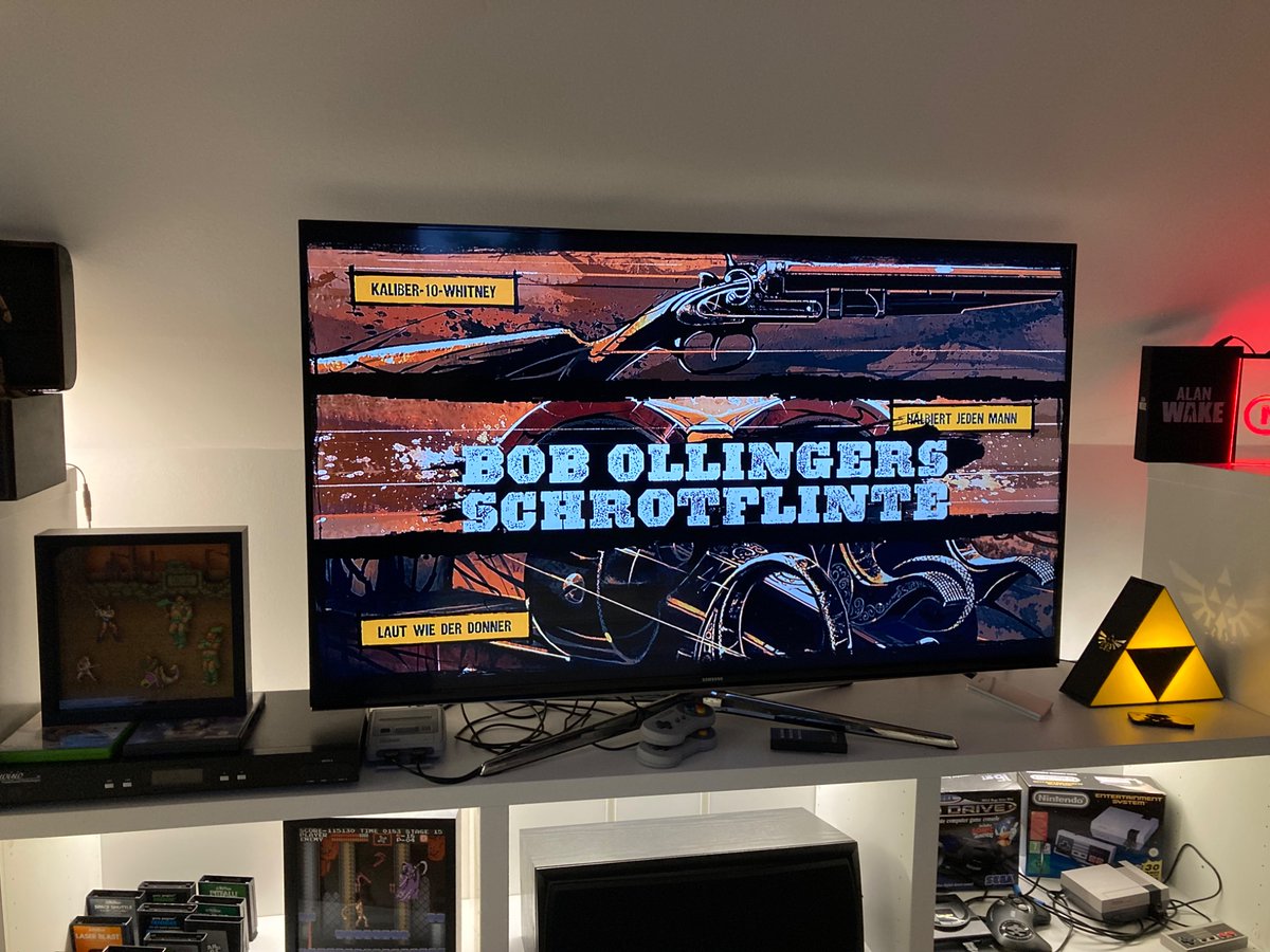MiamiJan96's tweet photo. Ich genieße Call Of Juarez-Gunslinger auf der Switch:) Macht einfach immer wieder Bock, ne Runde mit Silas Greaves zu ballern 😍💯🕹️ @Raketenjansel https://t.co/plsvAQEpPL