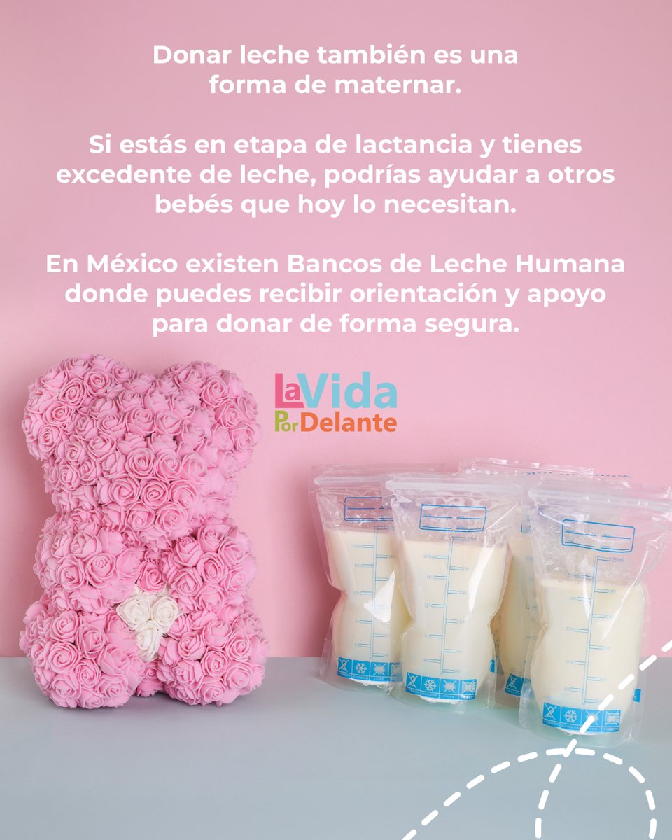 LVPDmx's tweet photo. ¿Sabías que la leche materna donada puede salvar la vida de bebés prematuros o en terapia intensiva? 💛

Hoy celebramos el Día Mundial de la Donación de Leche Materna, un acto de solidaridad que transforma vidas.

#EsIncreíbleSerMamá https://t.co/RcYPukWOYp