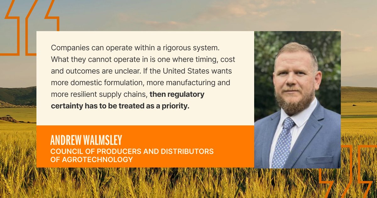 modagalliance's tweet photo. The importance of consistency and clarity for farmers cannot be overstated.

Farmers are business owners. And as any business owner knows, regulatory uncertainty is a nightmare. That is exactly what many farmers face when access to the critical tools they depend on is unclear.

Farmers show up for us every day. We must show up for them by supporting policies that ensure they have the certainty they need to succeed.

Read more here: https://t.co/uVa0xAsSD5