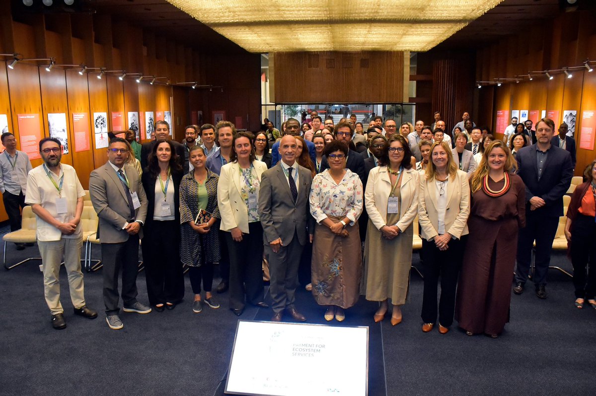 PNUDBrasil's tweet photo. O chefe do PNUD Brasil, @cprovidas, também participou hoje da abertura do 1º Diálogo Internacional sobre PSA, em Brasília. O evento reúne 20 países para discutir mecanismos de conservação ambiental. 

O PNUD também executa o Projeto Floresta+ Amazônia, pioneiro em PSA no país. 🌱 https://t.co/ogk6zoY3pq