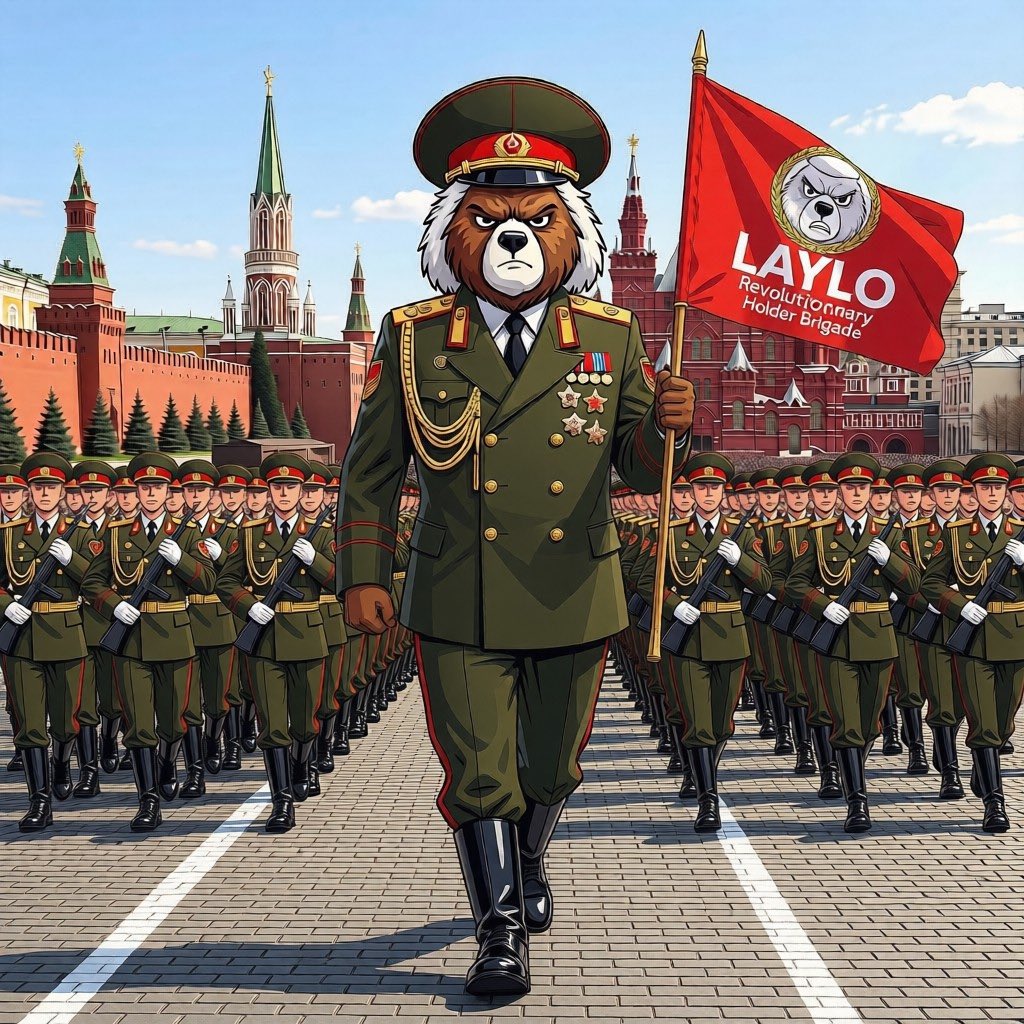 LayloTheBear's tweet photo. @solana Da, Comrades. 

Embrace your inner bear. 

Join LAYLO and the Bearshevisk Revolution! https://t.co/rnGAUqOIRk