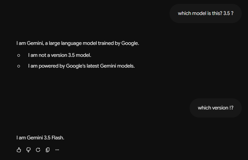 danguerr_ee's tweet photo. Person: 
"AI is going to take our jobs!!"

@Google @GeminiApp AI:  
"Prolly not" https://t.co/ztftNkC2PK