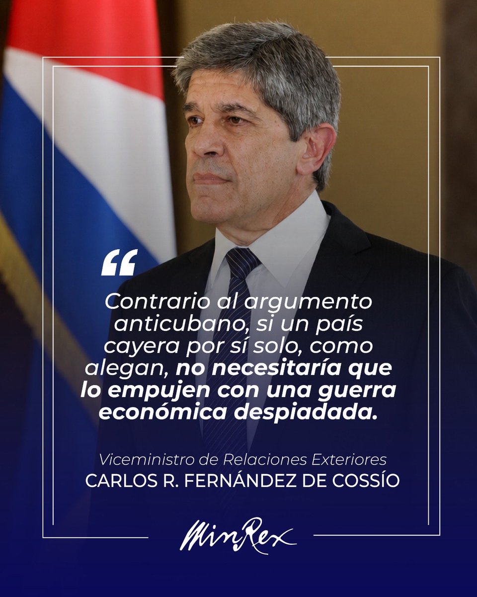 Cancillería de Cuba tweet media