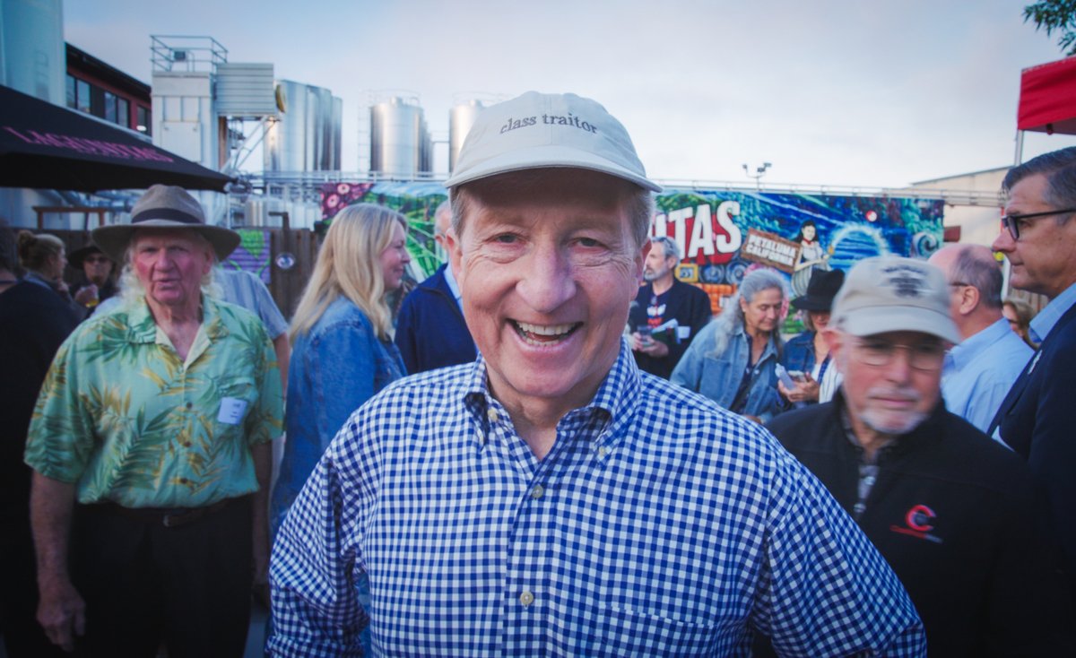 Tom Steyer tweet media