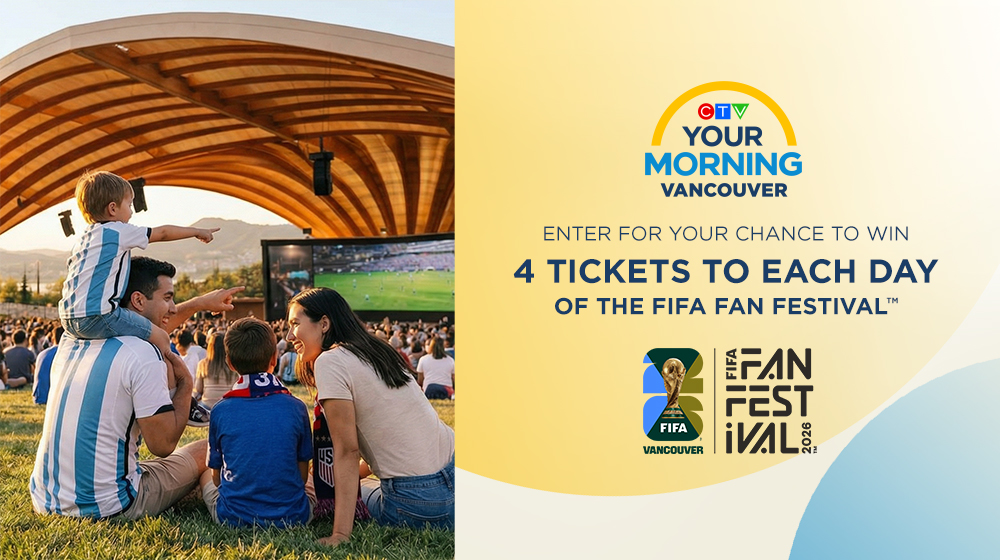 CTVYVRCommunity's tweet photo. Get ready for the ultimate FIFA World Cup™ celebration! 🎉 The FIFA Fan Festival™ is coming to Hastings Park at the PNE. Live matches on big screens, music, food &amp; family fun! 

Enter for your chance to WIN tickets: https://t.co/IxlcNhAjyO https://t.co/ykTN522dUK