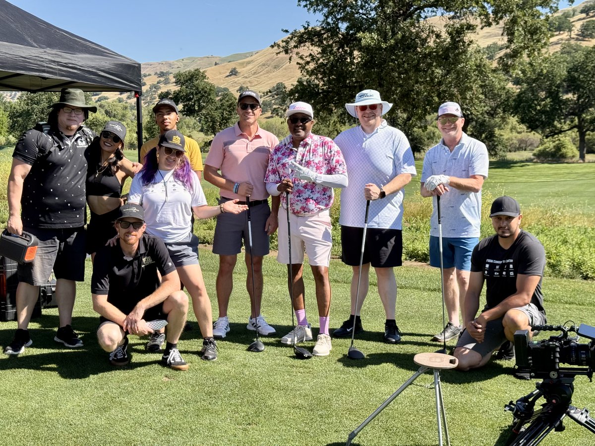 KJ2Productions's tweet photo. ⛳️ The KJ 2 Productions crew spent the day capturing the 2026 Cache Creek Charity Golf Tournament 🎥🏌️‍♂️

Drone shots 🚁, golf swings, team moments, and nonstop action all day long.

“Show us your swing!” 🔥

#CacheCreek #GolfTournament #GolfLife #DroneShot https://t.co/1EACYL5q9M