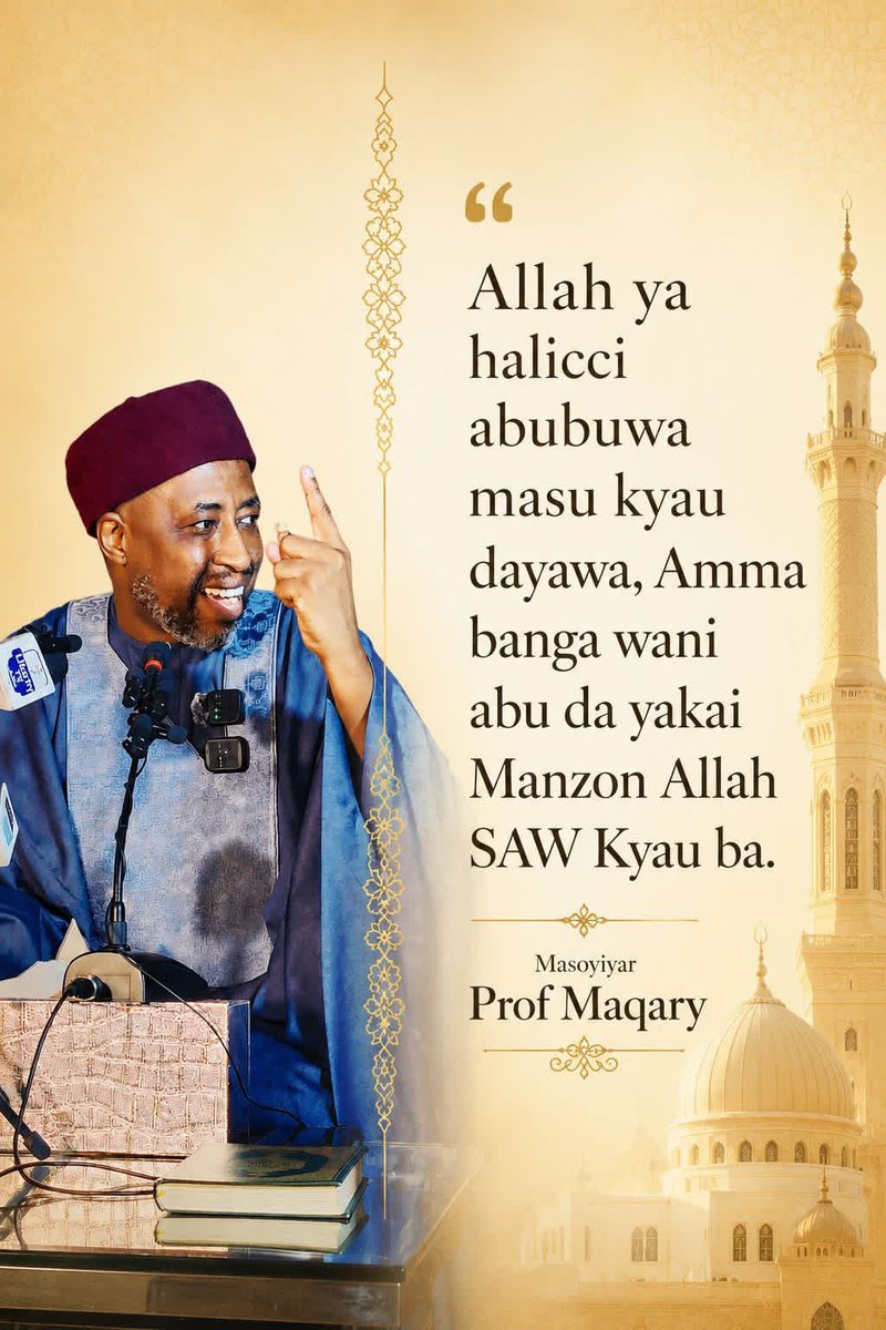 RakaFatima's tweet photo. Allah ya halicci abubuwa masu kyau dayawa, Amma banga wani abu da yakai Manzon Allah SAW Kyau ba. 

Muyi salati ga Manzon Allah SAW https://t.co/gyUQQ3vGnf