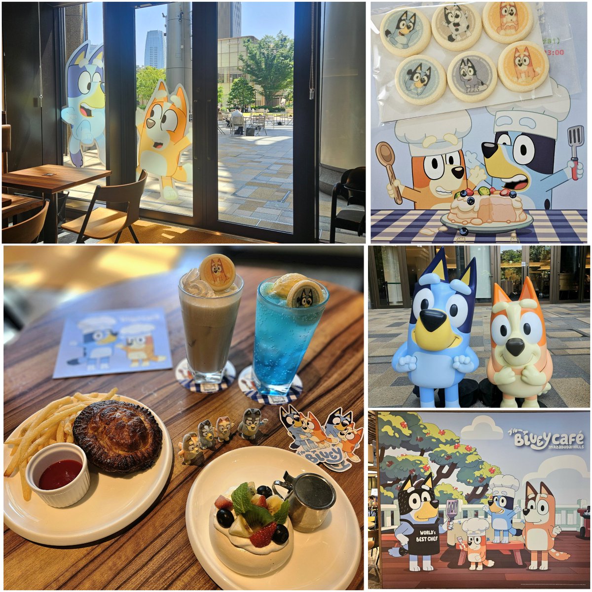 tsksaaaaa's tweet photo. ブルーイのカフェに行ってきました☕🥰
可愛すぎる😍 https://t.co/Ul3dZJ4ptZ