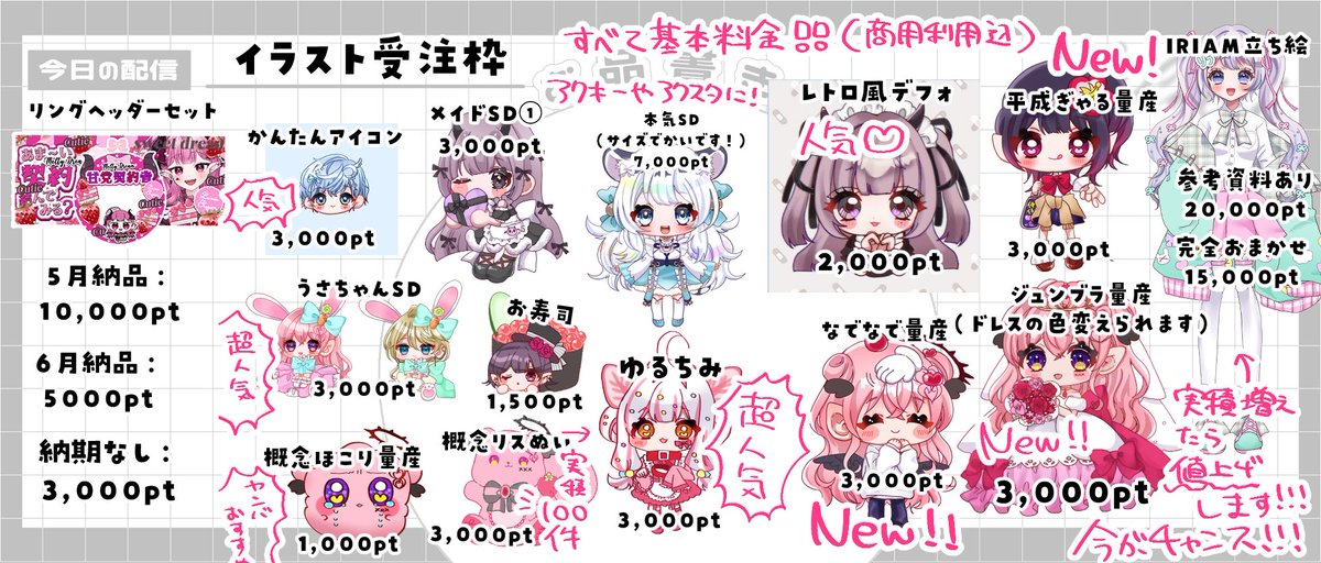 赤絲こゆび@依頼12日~ tweet media