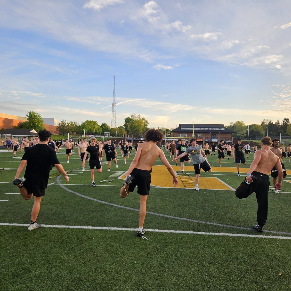 Early Birds Day 2: Thank you to Frank Cona for coming out and running ...