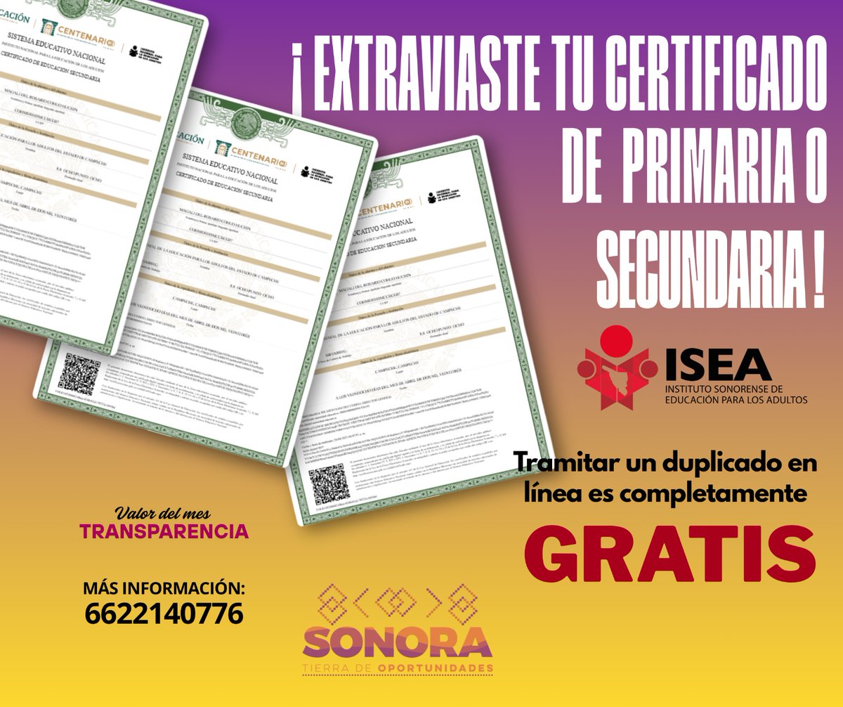 ISEAInformaT's tweet photo. ¿Recibiste tu certificado del ISEA después de 2018? 🎓 ¡Recuerda que puedes volver a descargarlo fácilmente!

📂 Da clic aquí: https://t.co/qCH7ICMuGX https://t.co/UGR4aBjFL2