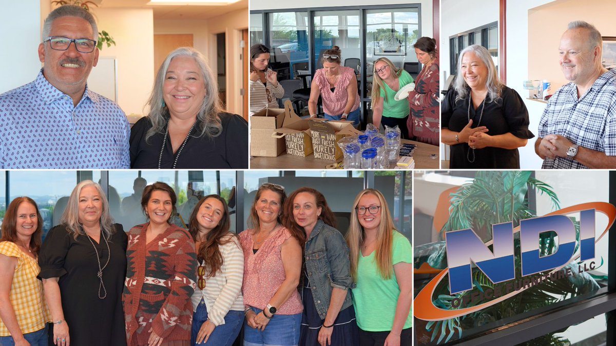 PaymentsUnified's tweet photo. Thank you Kimberly Kretzer and the NDI Office Furniture team for the warm welcome today. We believe the best partnerships are built around open dialogue. Visits like these give us the opportunity to listen, learn, and continually improve the experience we deliver to our clients. https://t.co/GAs8Lg8Dyy