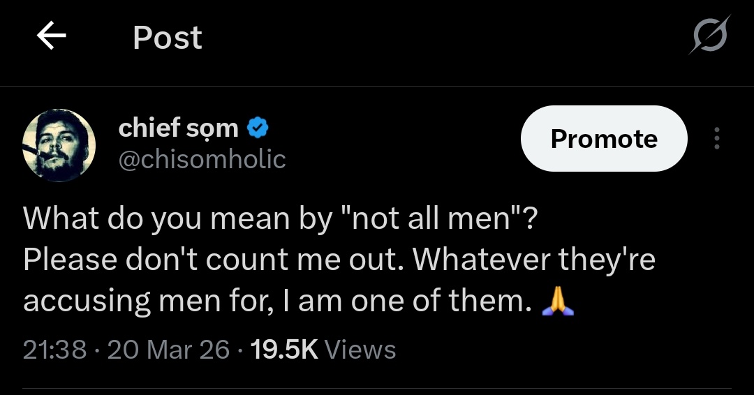 chief sọm tweet media