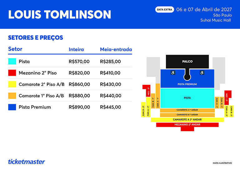 igorogh's tweet photo. DATA EXTRA! Agora serão DUAS noites de “How Did We Get Here?” no Brasil! 🇧🇷✨

Devido à alta demanda, Louis Tomlinson ganhou uma data extra em São Paulo.

📍 06 e 07 de abril de 2027 no Suhai Music Hall

🎟️ Venda da data extra: amanhã (20/05), às 10h, na Ticketmaster Brasil https://t.co/LxHDKlXEOI