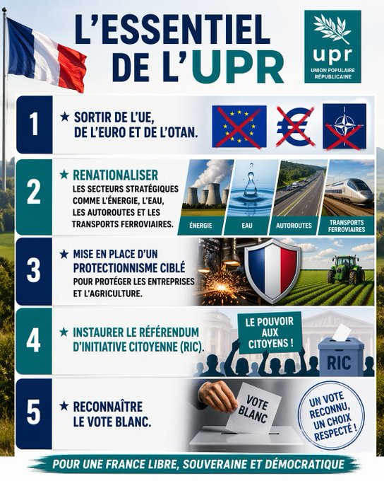 'Suis la p'tite fourmi UPR ! tweet media