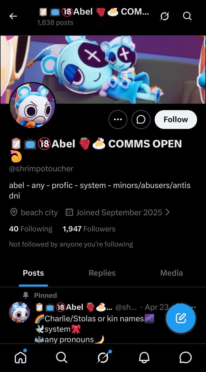 wooflestisbad's tweet photo. ‼️ A user you may be following is friends with a predator.

He has also done similarly bad things mentioned in the document. 

Document is in replies. Share it around. #dandysworldnsfw #deadtoons #dandysworldtwittter https://t.co/86M21iVmvZ